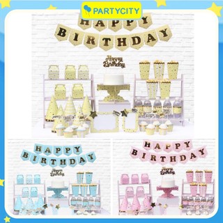 Mega Set trang trí bàn tiệc sinh nhật cho bé trai bé gái