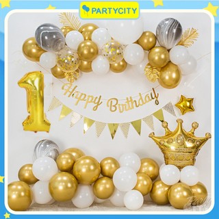 [PC-095] Set Bóng Trang Trí Sinh Nhật Bóng Siêu Nhũ