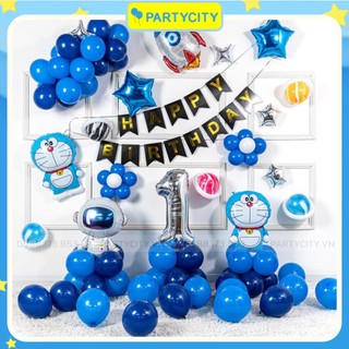 Set trang trí sinh nhật chủ đề doremon partycityvn pc115