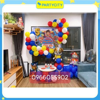Set trang trí sinh nhật chó cứu hộ