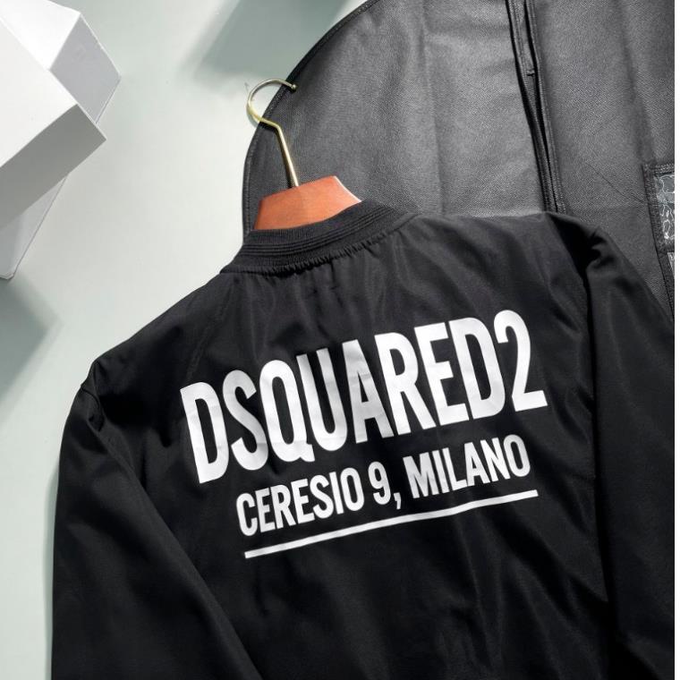 Áo Khoác Gió Nam DSQ In Chữ. Áo Khoác Nam DSQ Hàng Cao Cấp Thời Hotrend 2023