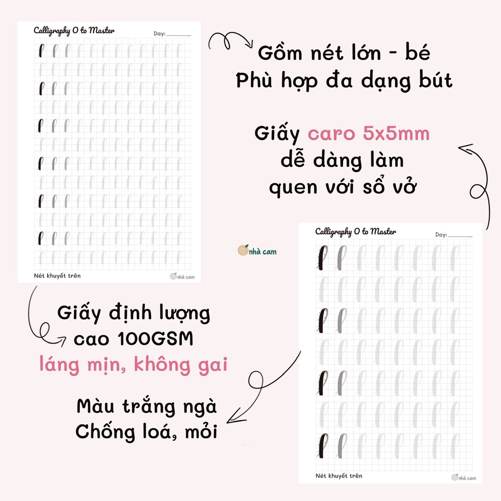 Giấy Viết Chữ Calligraphy Thư Pháp Hiện Đại Nhà Cam