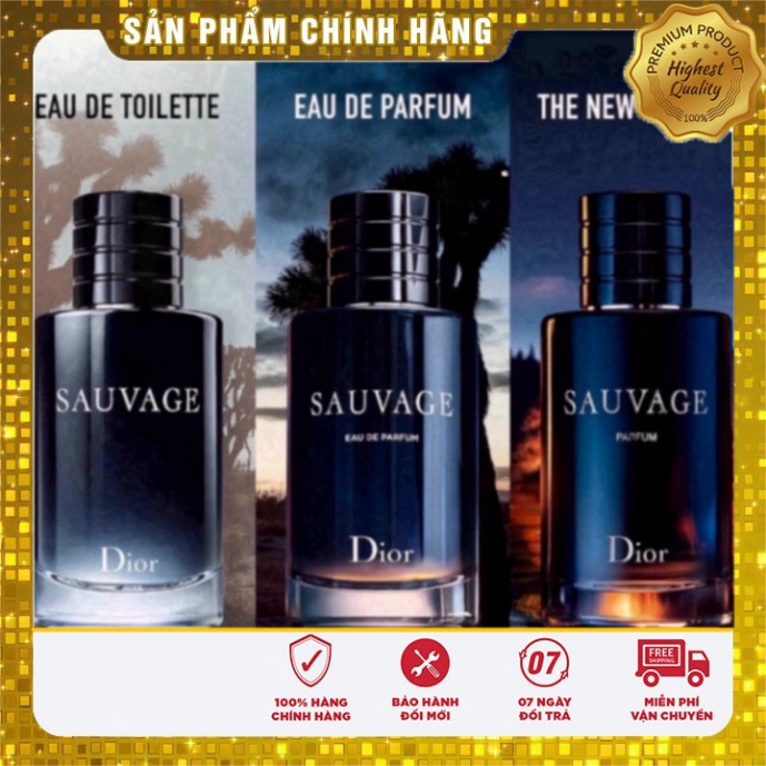 Nước Hoa Nam Di//or Sauvage EDP 100ml 🍊 Mùi hương lịch lãm - quý ông MDST MDST TM MENST MENSTR AMI LUCI
