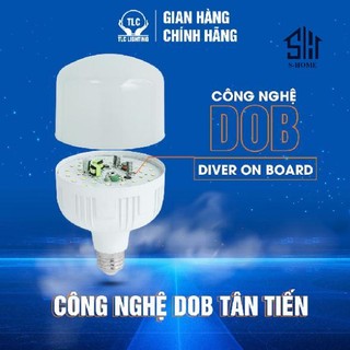 [CHÍNH HÃNG TLC] Bóng Đèn LED Bulb Trụ DOS TLC LIGHTING