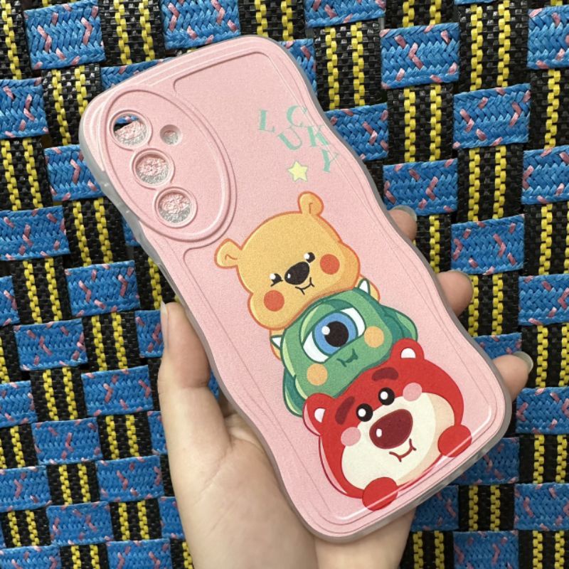 Case ốp lưng Samsung A24 A34 A54 dẻo nhiều hình siêu dễ thương viền lượn sóng bảo vệ camera