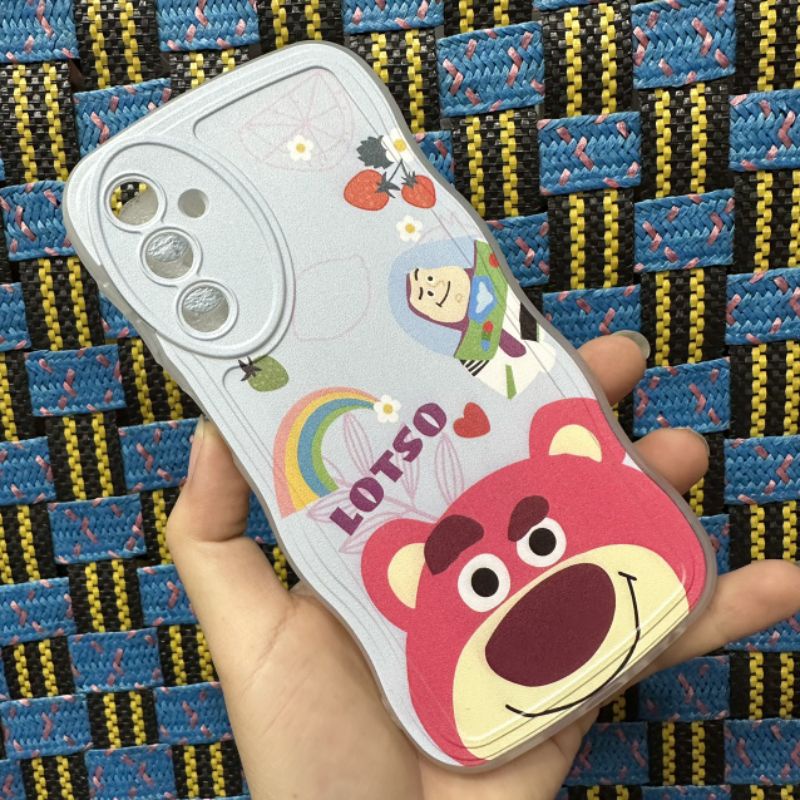 Case ốp lưng Samsung A24 A34 A54 dẻo nhiều hình siêu dễ thương viền lượn sóng bảo vệ camera