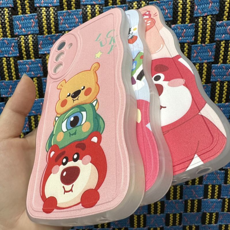 Case ốp lưng Samsung A24 A34 A54 dẻo nhiều hình siêu dễ thương viền lượn sóng bảo vệ camera