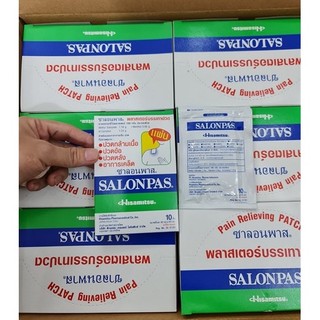 Miếng dán Salonpas Thái Lan/Nhật/Mỹ ( 1 gói)