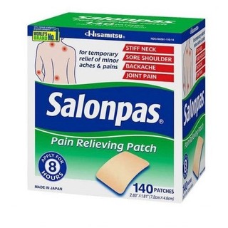 Miếng dán Salonpas Thái Lan/Nhật/Mỹ ( 1 gói)
