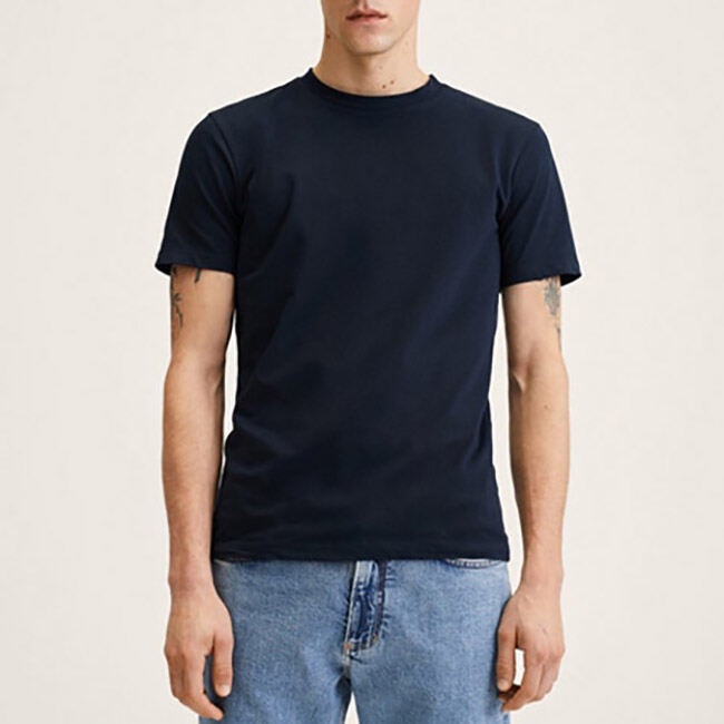 MANGO - Áo Thun Nam Strech