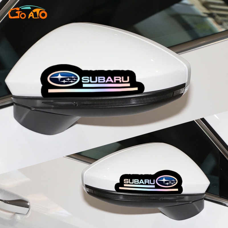 GTIOATO GưƠNg ChiếU HậU Ô Tô MiếNg DáN Trang Trí Phụ Kiện Xe Hơi Cho Subaru Forester BRZ WRX Impreza Outback
