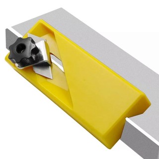 Dao gọt chỉ nẹp nhựa - gọt vát mép gỗ 45° sử dụng lưỡi dao rọc giấy
