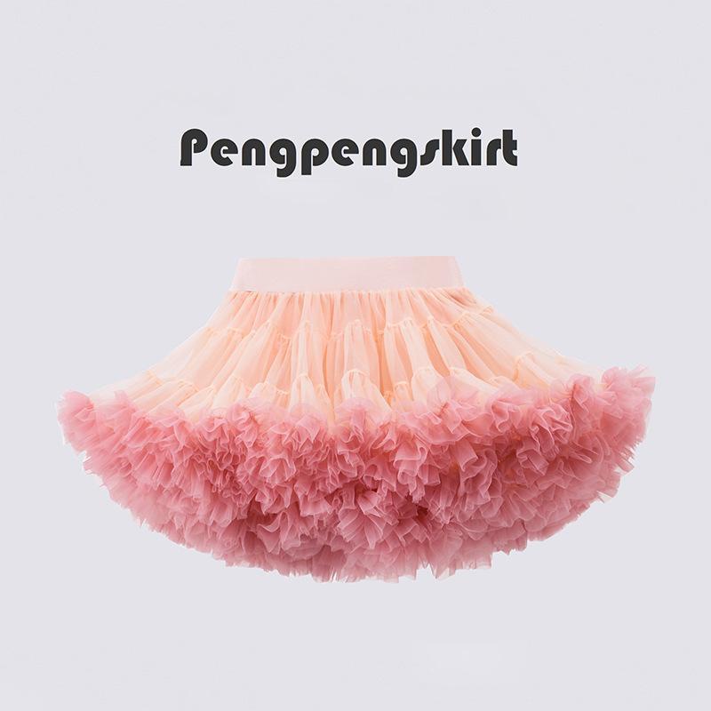 Chân Váy Xòe tutu Thời Trang Thu Đông 2023 Phong Cách Công Chúa Mới Cho Bé Gái