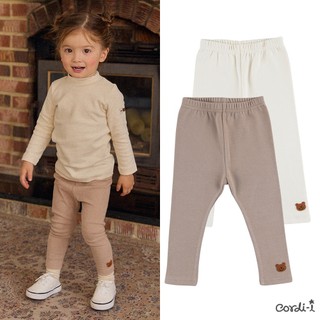 Cordi-i Quần legging dày Scone Spandex Brushed Leggings (23FW)-AJ140  Bộ quần áo thời trang bé trai bé gái chính hãng Cordi Hàn Quốc