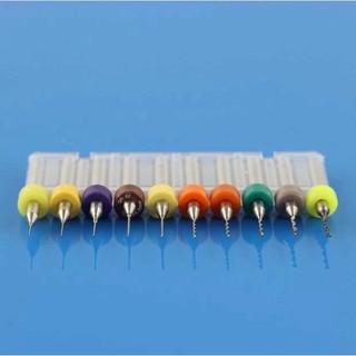 Bộ 10 mũi phay mạch PCB 0.2-0.65mm