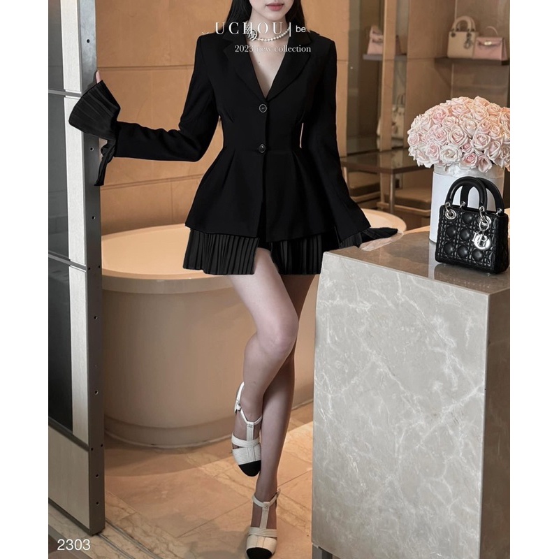 SET 2 MÓN VEST PHỐI DẬP LI + QUẦN ĐÙI