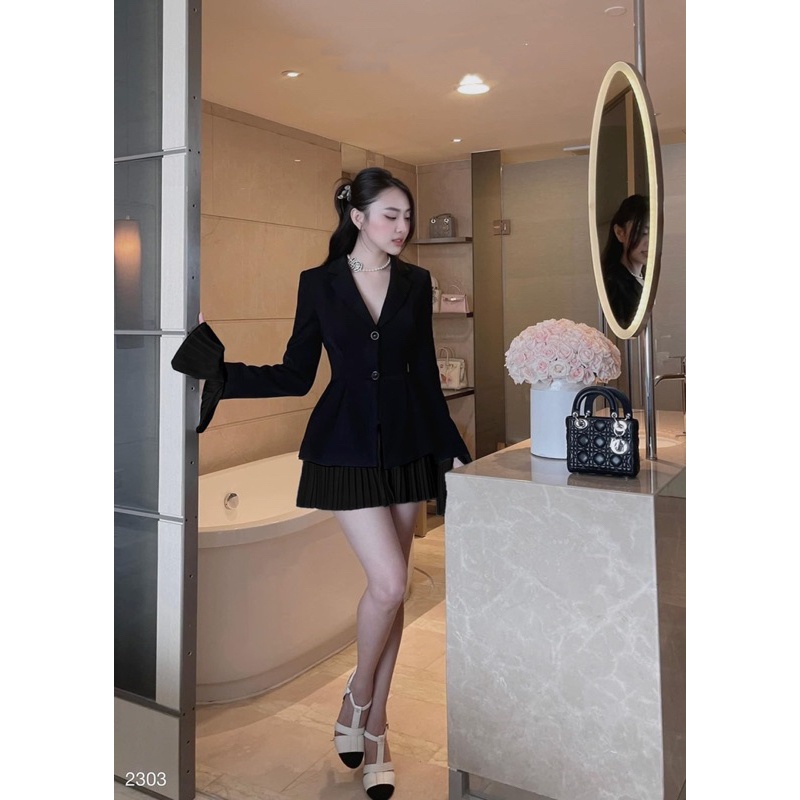 SET 2 MÓN VEST PHỐI DẬP LI + QUẦN ĐÙI