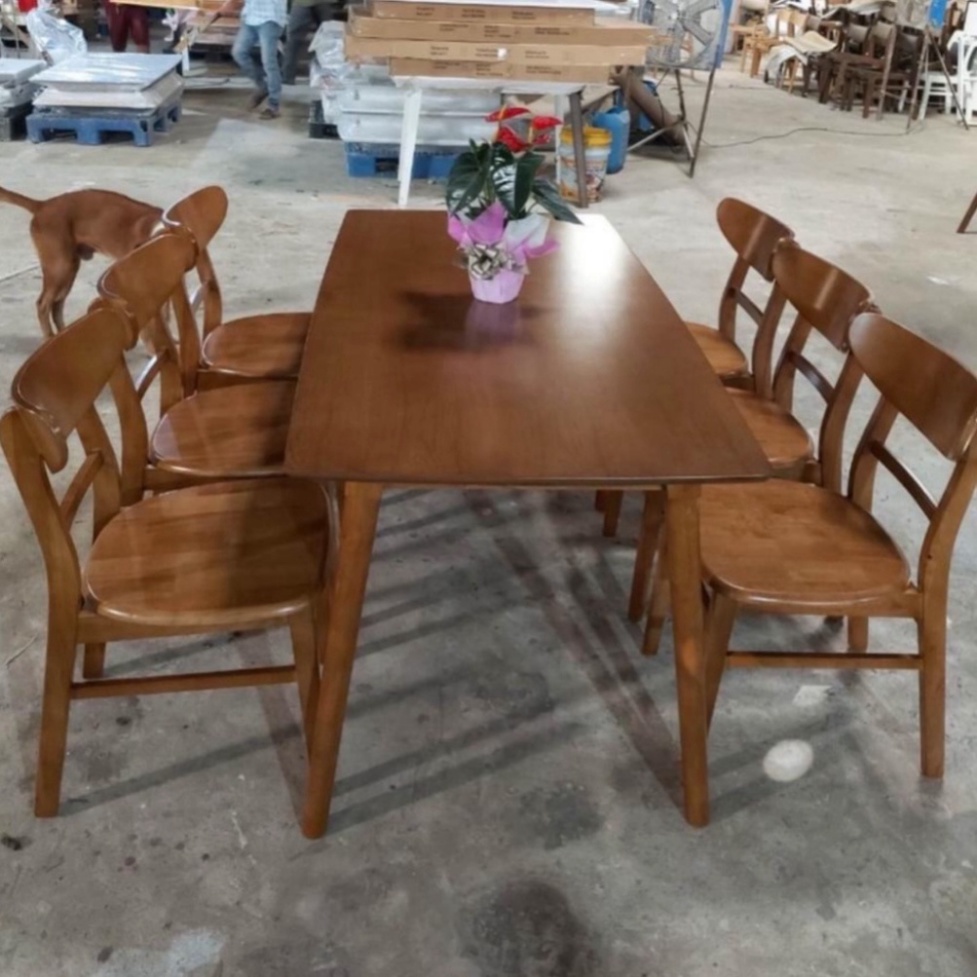BÀN ĂN MANGO GỖ - BÀN ĂN 6 GHẾ GỖ TỰ NHIÊN, BÀN ĂN CƠM 4 GHẾ hộ gia đình - BH 12 THÁNG - kiến tạo phía bên trong NGỌC MA