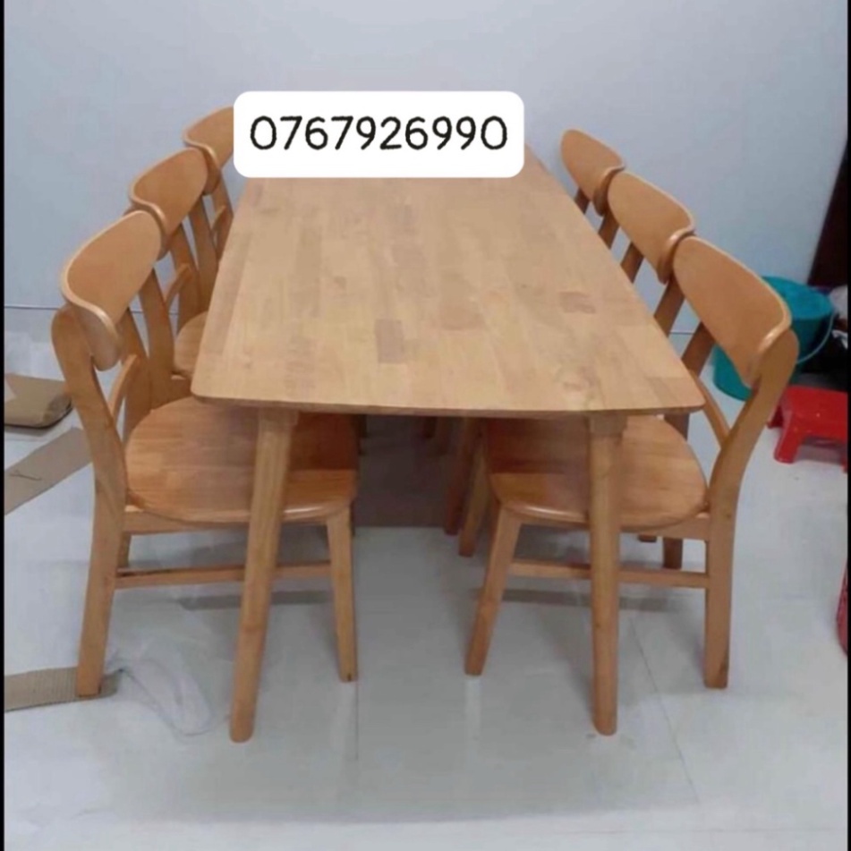 BÀN ĂN MANGO GỖ - BÀN ĂN 6 GHẾ GỖ TỰ NHIÊN, BÀN ĂN CƠM 4 GHẾ hộ gia đình - BH 12 THÁNG - kiến tạo phía bên trong NGỌC MA