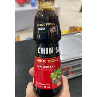 Nước Tương Chinsu Nấm Shiitake 330ml