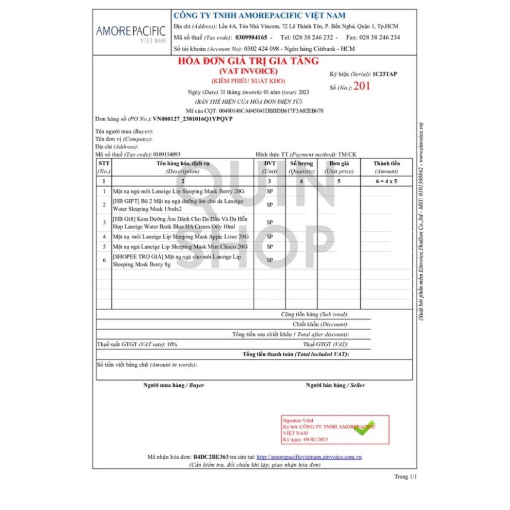 Mặt Nạ Ngủ Dưỡng Môi Laneige Lip Sleeping Mask EX 20g, night_berry TPG Beauty