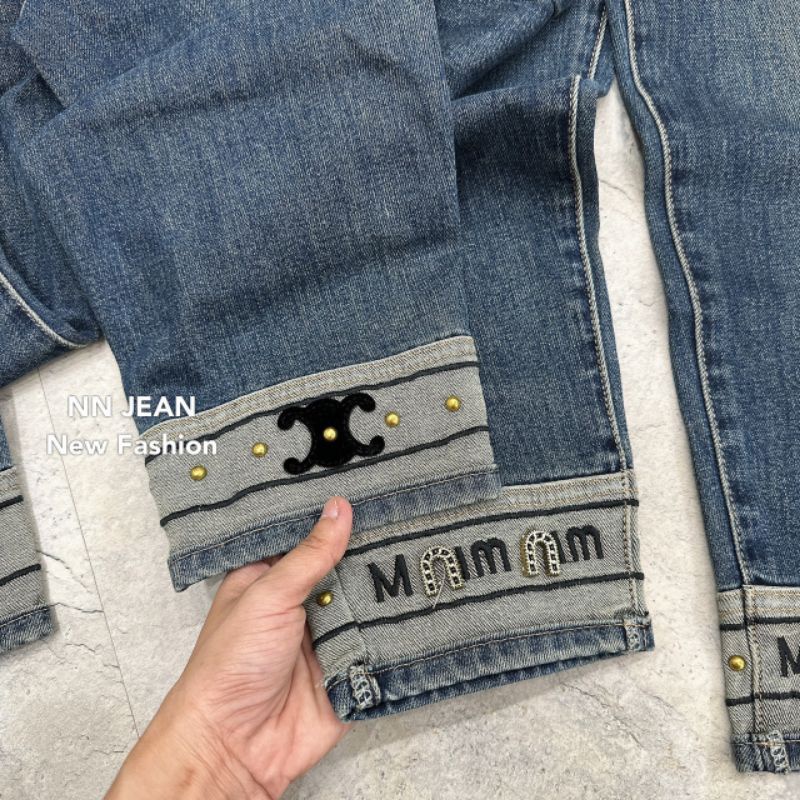 Quần jean kèm đai hot hit 💯HÀNG THIẾT KẾ TẾT 2024 💖