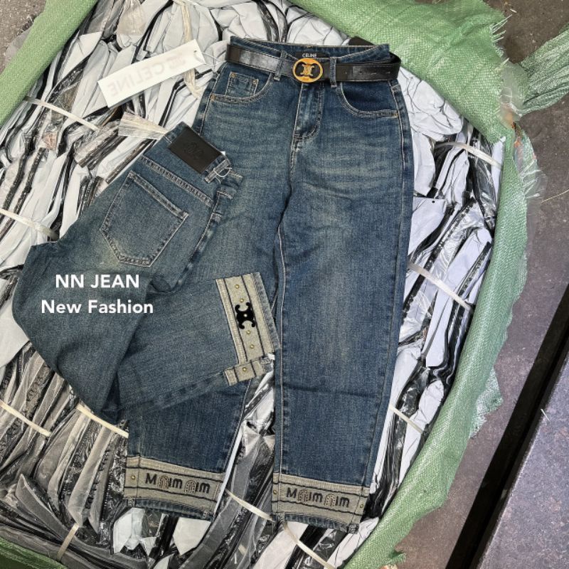 Quần jean kèm đai hot hit 💯HÀNG THIẾT KẾ TẾT 2024 💖