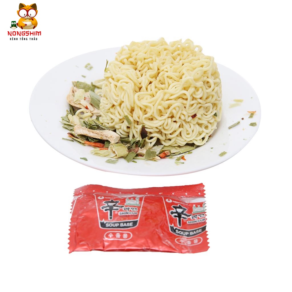 Mì Cay Nongshim Shincup Ly  신라면 컵 68g - Date 12 Tháng