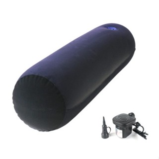 [Che Tên] Ghế Tình Yêu Đệm Mông Bơm Hơi Màu Tím Hình Trụ