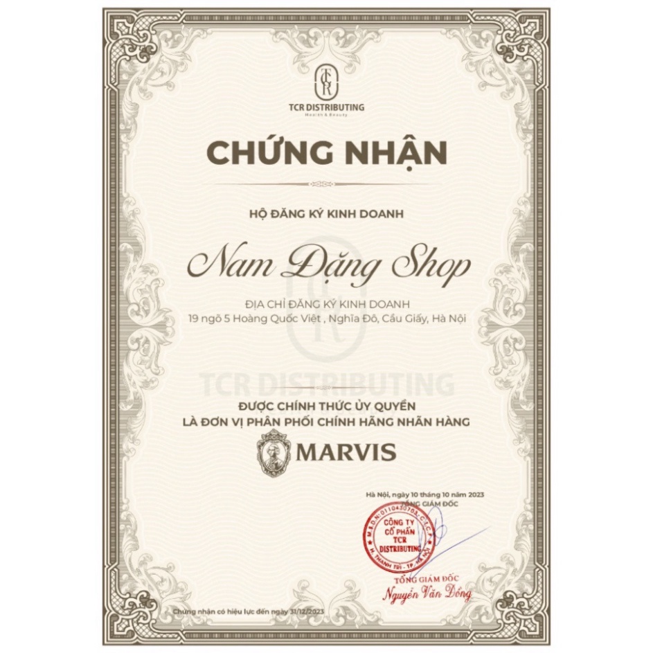 Kem đánh răng Marvis Toothpaste 85ml-75ml nhiều mùi hương 1 1 1