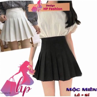 Chân váy xếp ly tennis vải tuyết mưa mẫu mới VD85