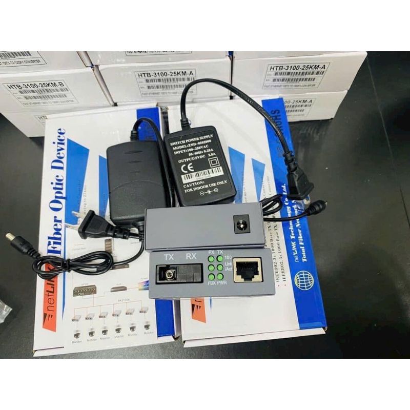 Bán 1 cặp convecter quang