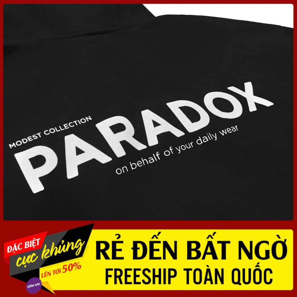 Áo Hoodie Zip Paradox Chất Nỉ Kiểu Dáng Basic - Áo Khoác Nam Nữ Dày Dặn Cao Cấp