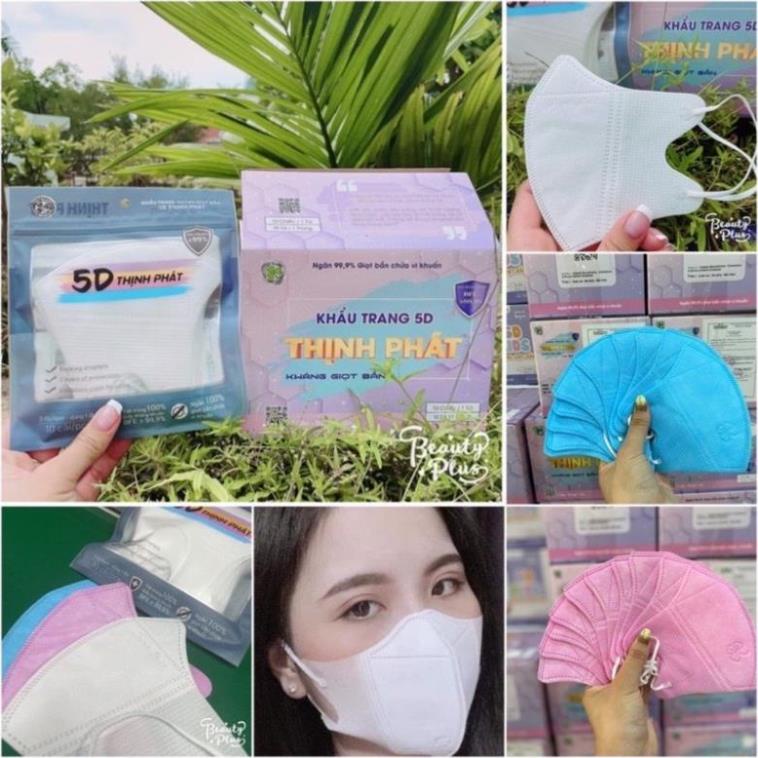 Khẩu trang 5d Thịnh Phát 3 lớp kháng khuẩn