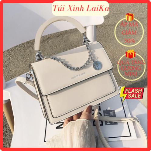 Ok Túi xách nữ đẹp xinh xắn Túi nữ đeo chéo xinh đi chơi sang trọng thiết kế có quai xách trẻ trung cá tính Laika TX10