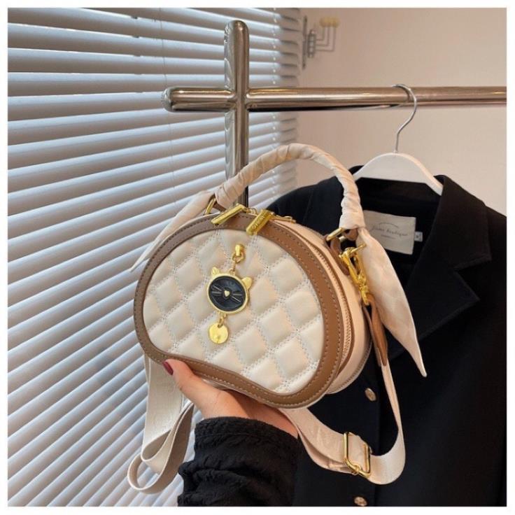 Ok Túi Đeo Chéo Nữ Dáng Xinh Thiết Kế Kiểu Dáng Xinh Quấn Nơ Phong Cách Trẻ Trung Cá Tính !!! TN17