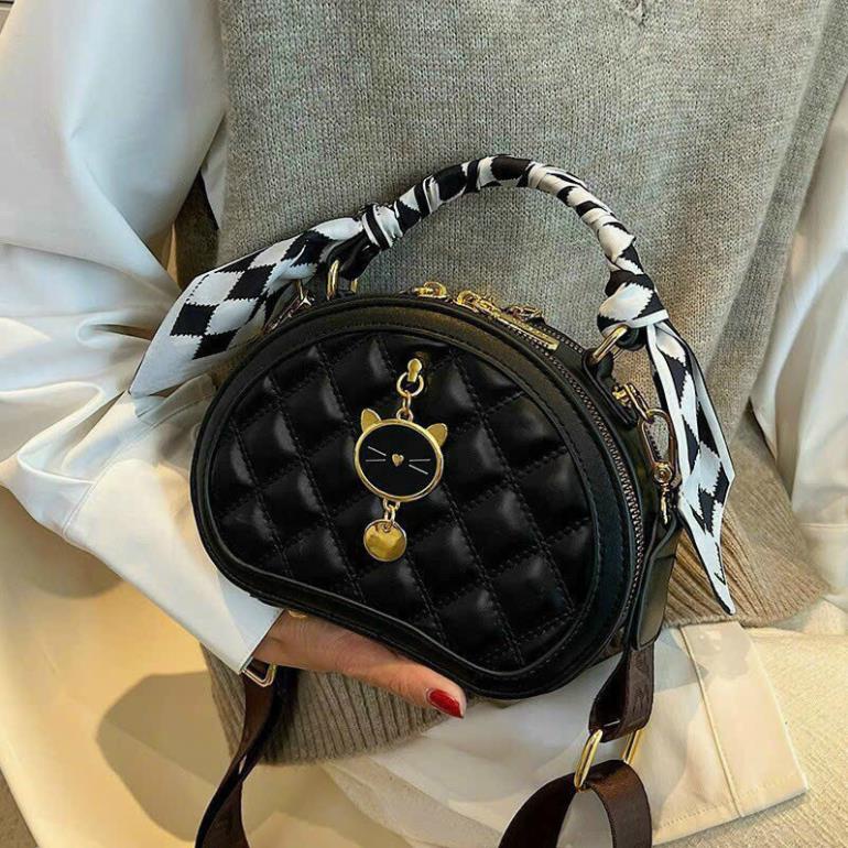 Ok Túi Đeo Chéo Nữ Dáng Xinh Thiết Kế Kiểu Dáng Xinh Quấn Nơ Phong Cách Trẻ Trung Cá Tính !!! TN17