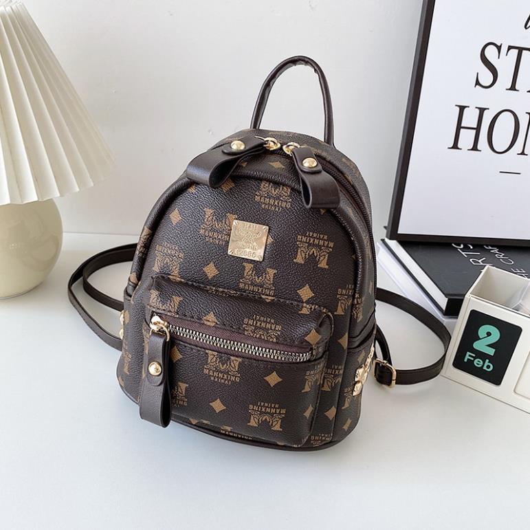 Ok Balo nữ mini kiểu dáng nhỏ gọn siêu dễ thương balo đi học đi làm đi chơi đều xinh !!! BL012