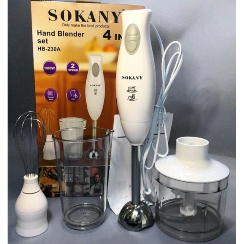 Máy xay cầm tay đa năng  Sokany HB230A
