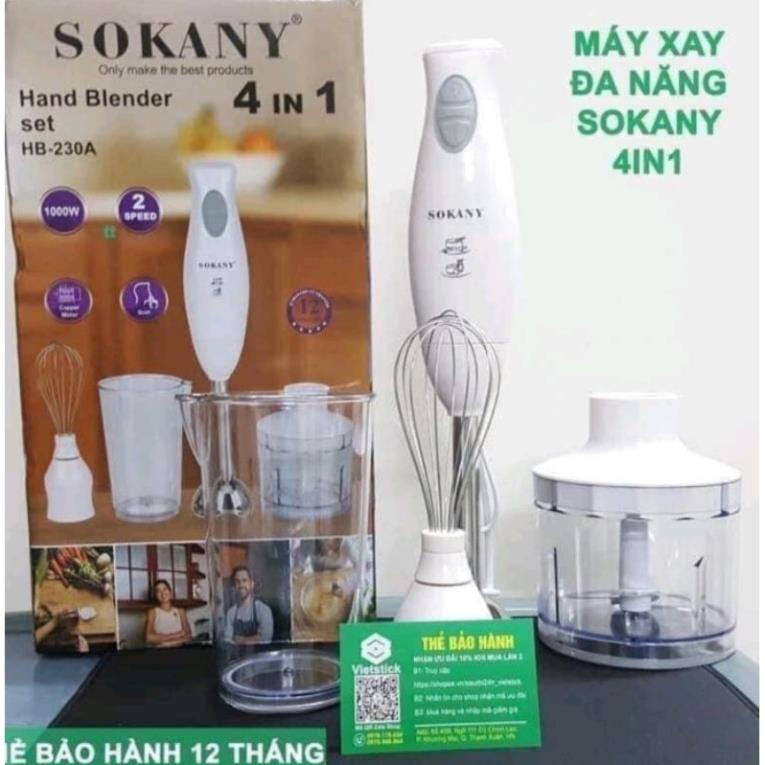 Máy xay cầm tay đa năng  Sokany HB230A
