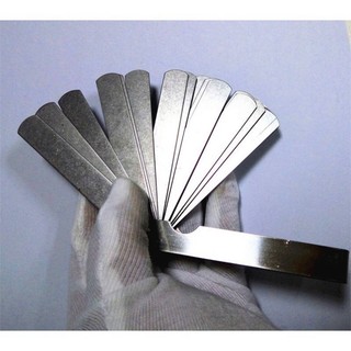 Thước căn lá 0.02-1.0mm, bao gồm 32 lá.-chiều dài lá 89mm