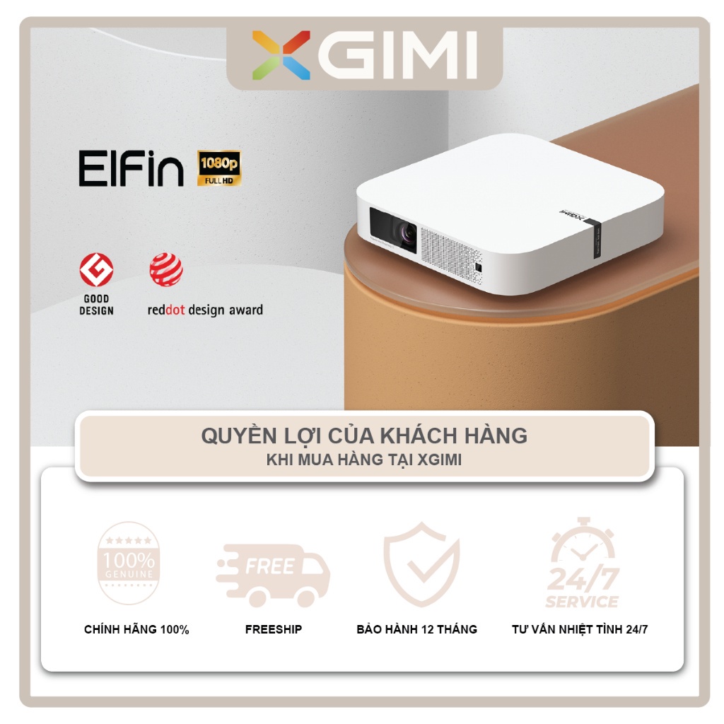Máy chiếu thông minh XGIMI Elfin/ Z6X- Bản quốc tế