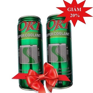 Nước Mát Xanh Làm Mát Động Cơ Ô Tô OKI 500ml (24 chai/ thùng)