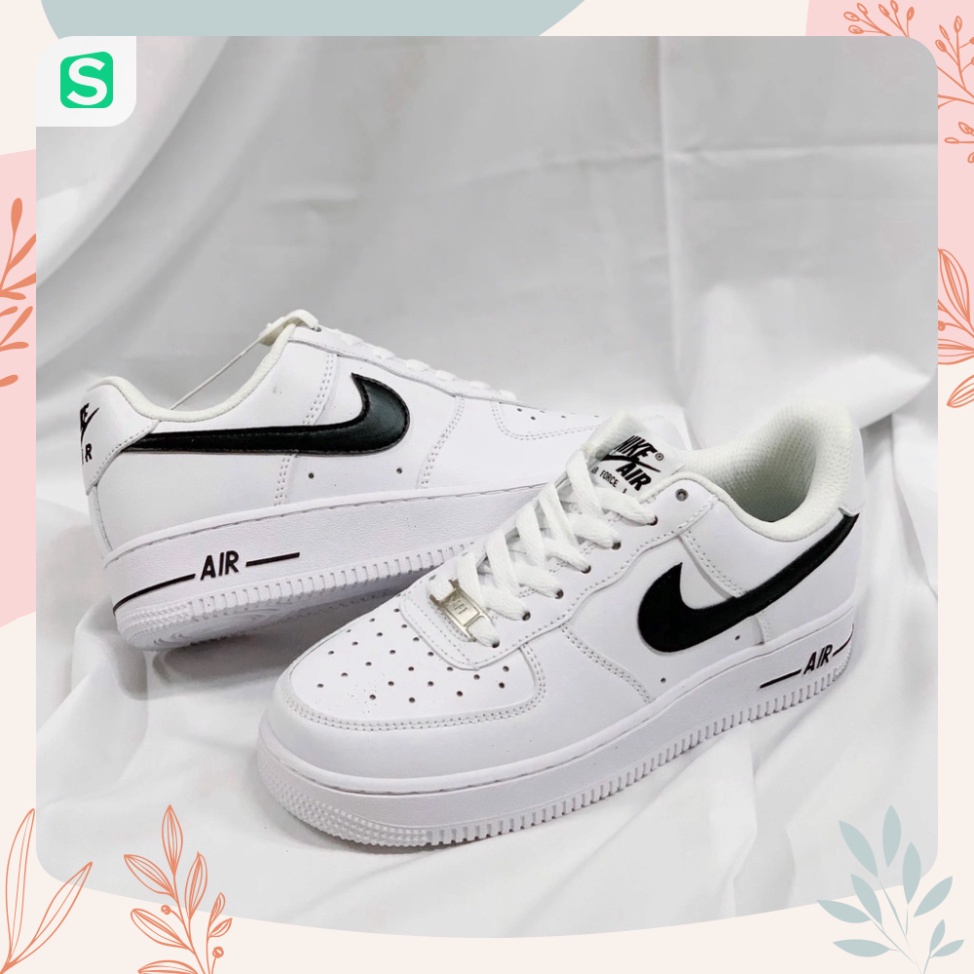 Giày_Nike Air Force 1, Giày AF1 Trắng Nam Nữ Đế Tăng Chiều Cao Full Box Bill - Nem shop