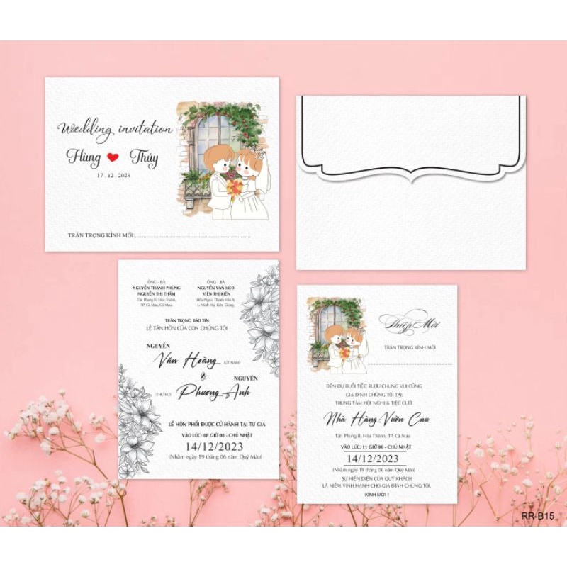 THIỆP KTS GIẤY DẦY 200G