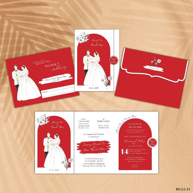 THIỆP KTS GIẤY FOR 200G