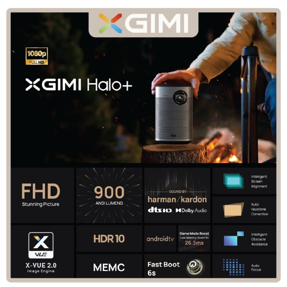 Máy chiếu thông minh Android XGIMI HALO +