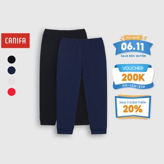 Combo 2 quần bé trai CANIFA chất liệu cotton pha 2LA22W010