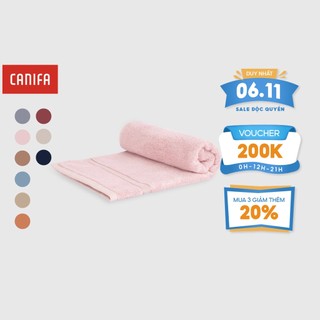 Khăn tắm CANIFA chất liệu bamboo cotton mềm mại 9HA22A002