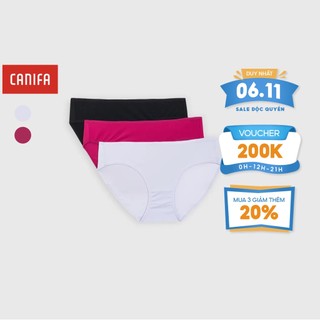 Combo 3 quần lót nữ CANIFA co giãn 6US23A005